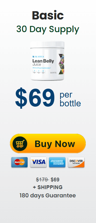 Ikaria Lean Belly Juice 1 bottle
